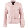Damska krótka skórzana kurtka Mauritius Dusty Pink MWEliz