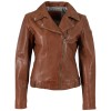Kurtka skórzana damska Mauritius Cognac MWFarah - readytowear
