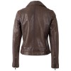 Kurtka skórzana damska Mauritius brązowa MWFarah - readytowear