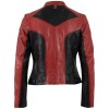 Kurtka skórzana damska Mauritius czerwona MWFastyness - readytowear