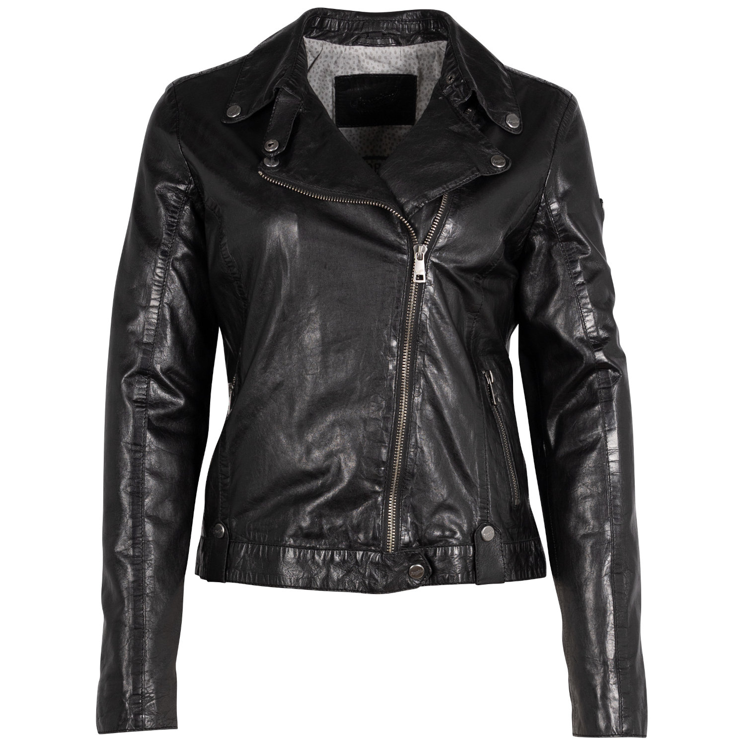 Kurtka skórzana damska Mauritius Czarna MWFayola – Kurtki skórzane Kurtka skórzana damska Mauritius Czarna MWFayola – Kurtki skórzane