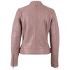 Kurtka skórzana damska Mauritius Dusty Pink MWFiete – Kurtki skórzane