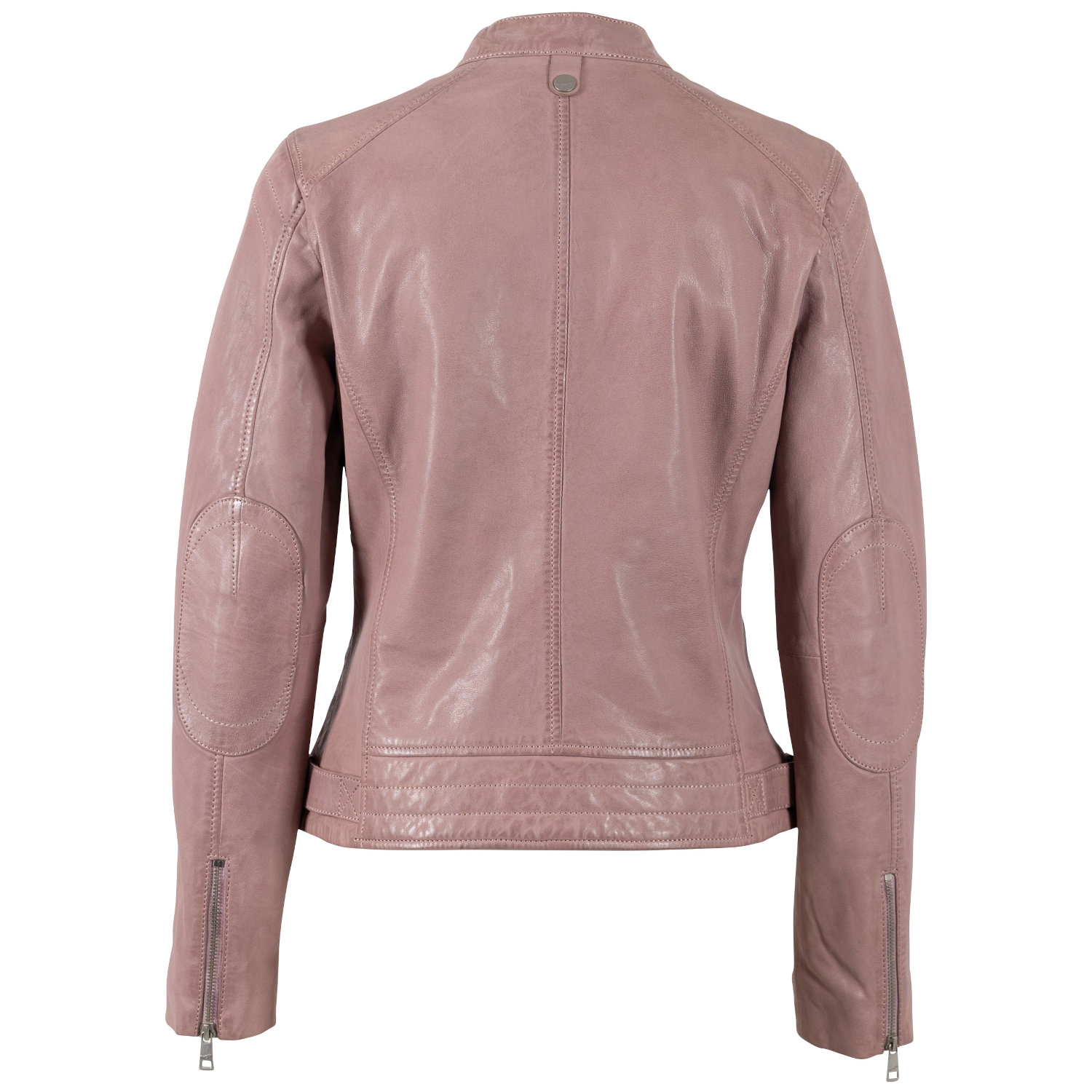 Kurtka skórzana damska Mauritius Dusty Pink MWFiete – Kurtki skórzane