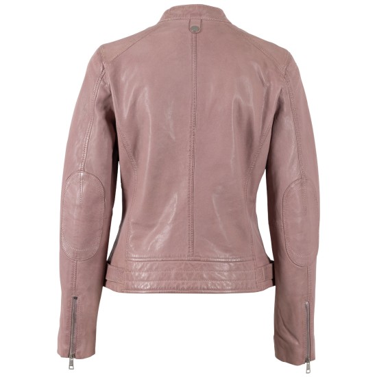 Kurtka skórzana damska Mauritius Dusty Pink MWFiete