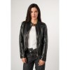 Kurtka skórzana damska Mauritius Czarna MWFjola – Kurtki skórzane