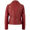 Kurtka skórzana damska Mauritius czerwona MWFylli – Kurtki skórzane