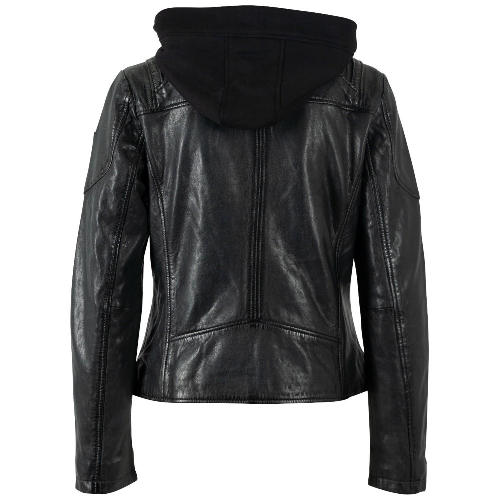 Kurtka skórzana damska Mauritius Ciemnozielona MWGianna - readytowear