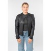 Kurtka skórzana damska Mauritius antracytowa MWGionna – Kurtki skórzane