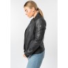 Kurtka skórzana damska Mauritius antracytowa MWGionna – Kurtki skórzane