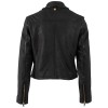 Kurtka skórzana damska Mauritius Czarna MWInessa – Kurtki skórzane