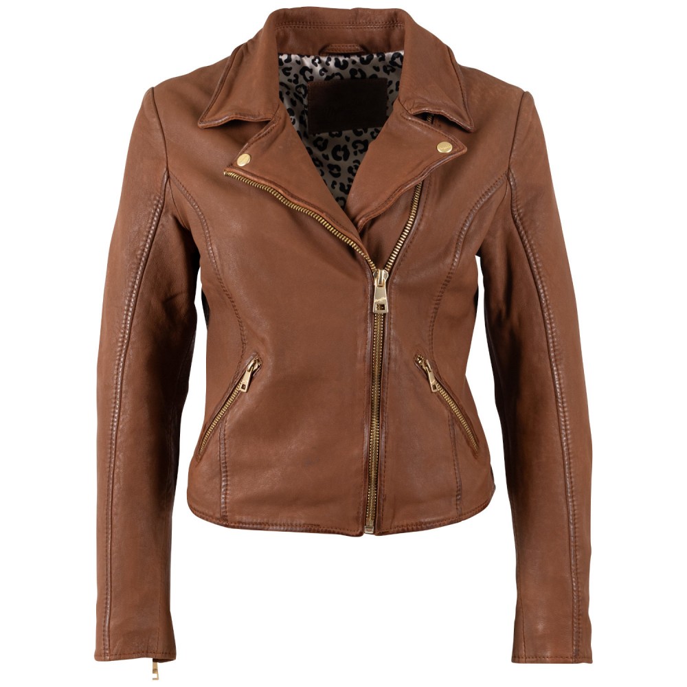 Kurtka skórzana damska Mauritius Whiskey MWInessa - readytowear