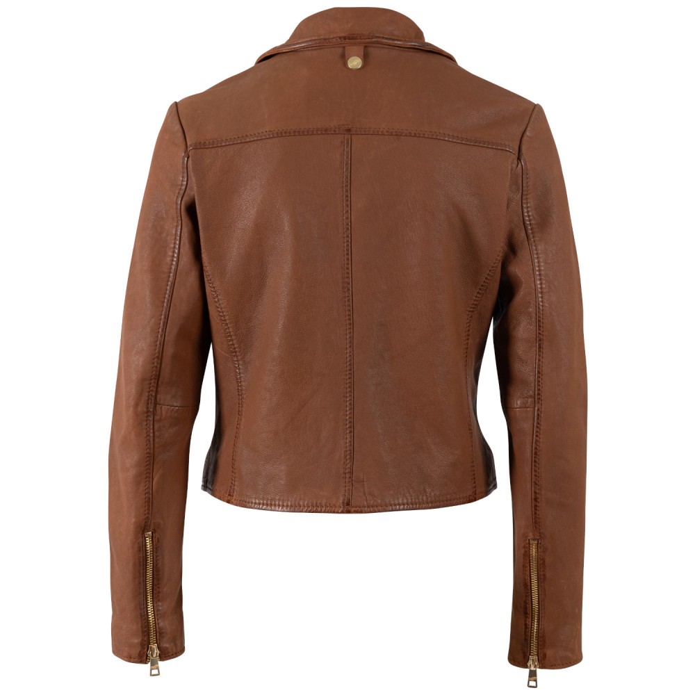 Kurtka skórzana damska Mauritius Whiskey MWInessa - readytowear