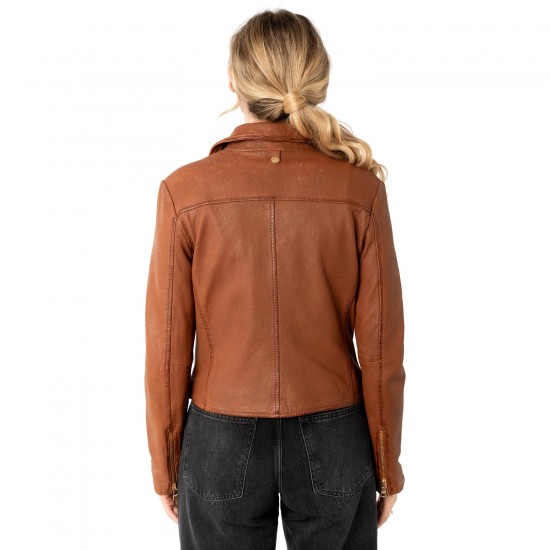 Kurtka skórzana damska Mauritius Whiskey MWInessa