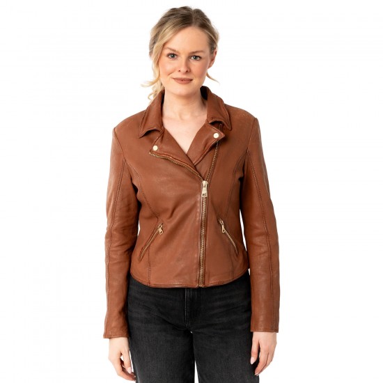 Kurtka skórzana damska Mauritius Whiskey MWInessa