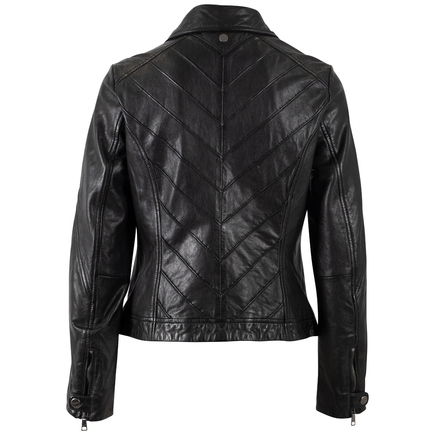 Kurtka skórzana damska Mauritius Czarna MWJolah – Kurtki skórzane