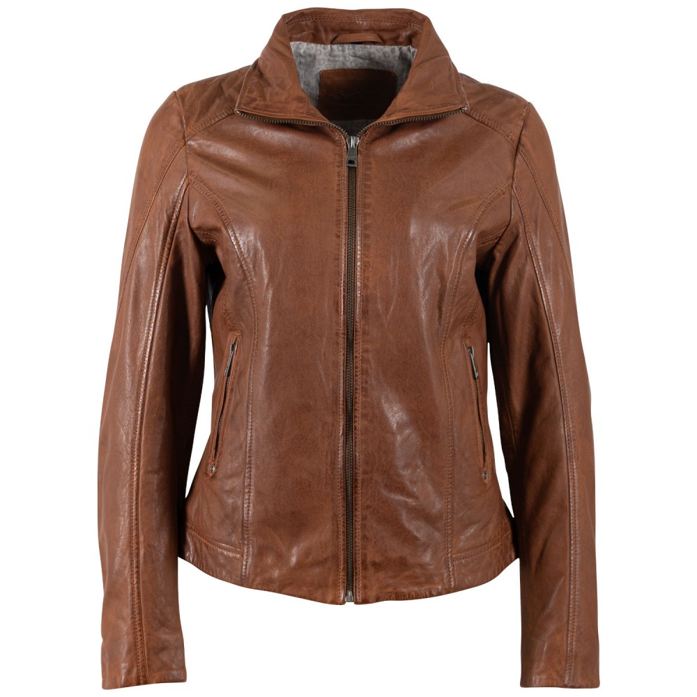 Kurtka skórzana damska Mauritius Whiskey MWJolah - readytowear