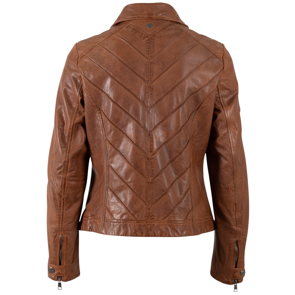 Kurtka skórzana damska Mauritius Whiskey MWJolah - readytowear