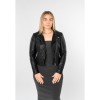 Kurtka skórzana damska Mauritius Czarna MWKalea