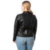 Kurtka skórzana damska Mauritius Czarna MWKaroh – Kurtki skórzane