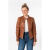 Kurtka skórzana damska Mauritius Cognac MWKeili - readytowear