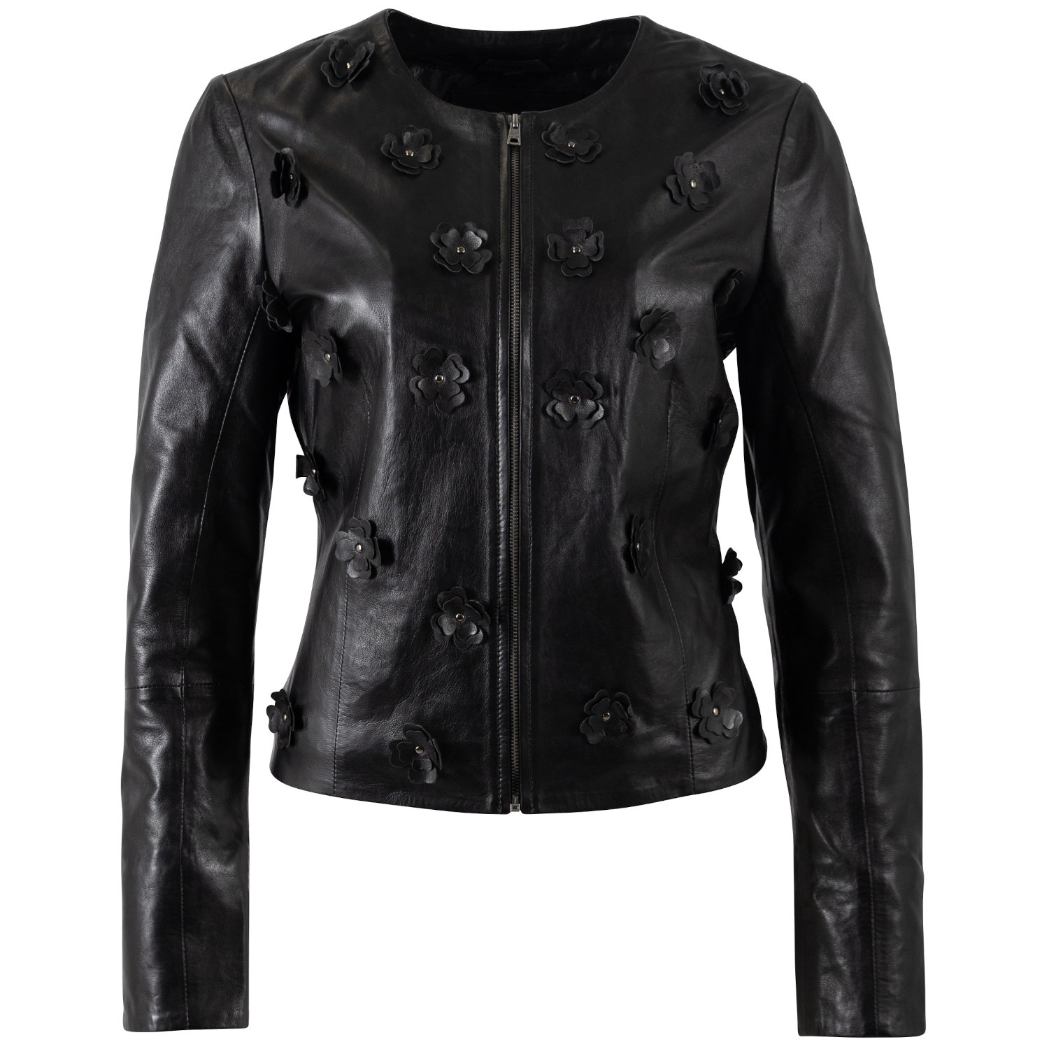 Kurtka skórzana damska Mauritius Czarna MWLefeu – Kurtki skórzane