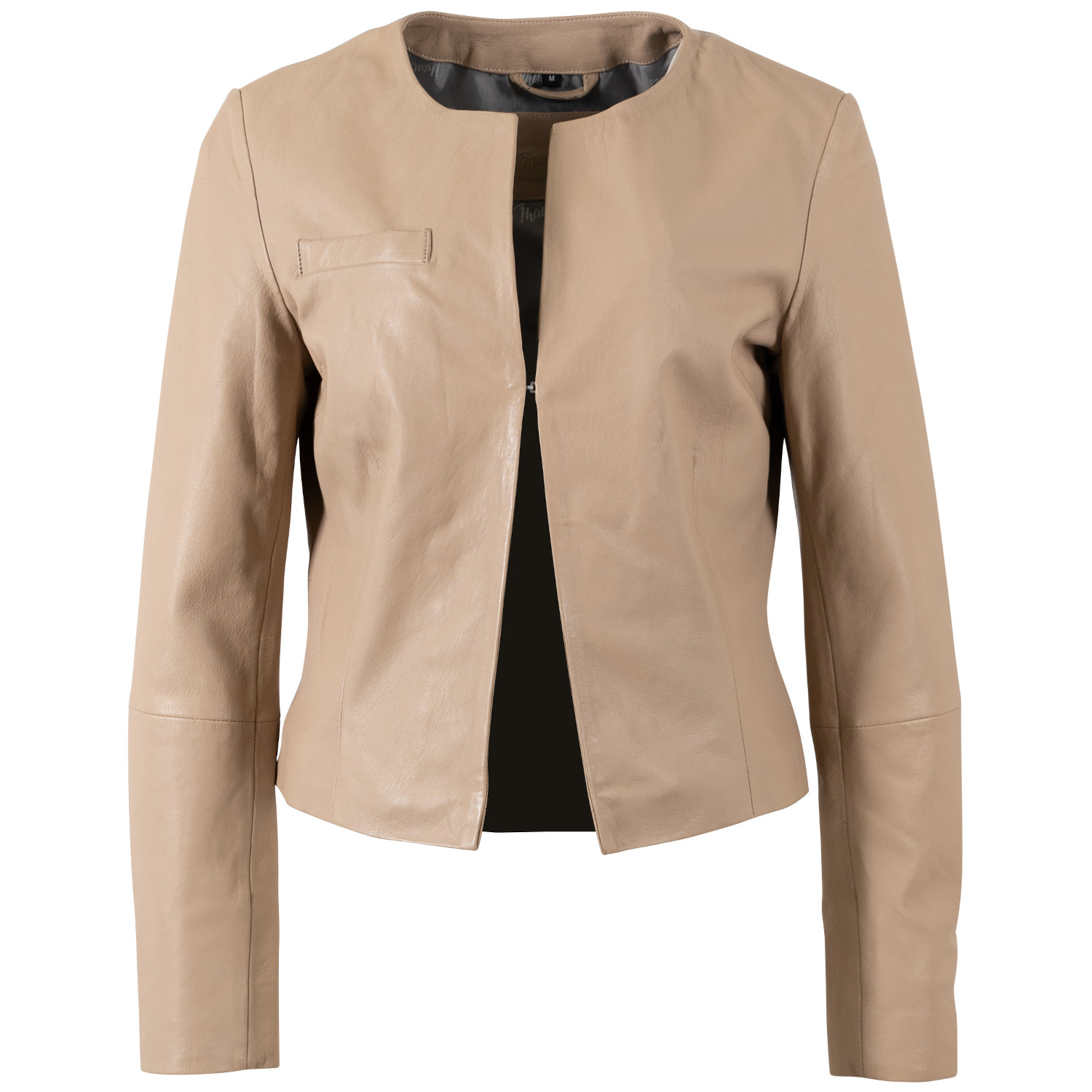 Kurtka skórzana damska Mauritius jasnobeżowa MWLelia – Kurtki skórzane Kurtka skórzana damska Mauritius jasnobeżowa MWLelia – Kurtki skórzane