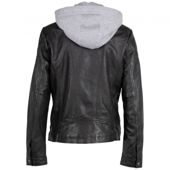Kurtka skórzana damska Mauritius Czarna MWLezia