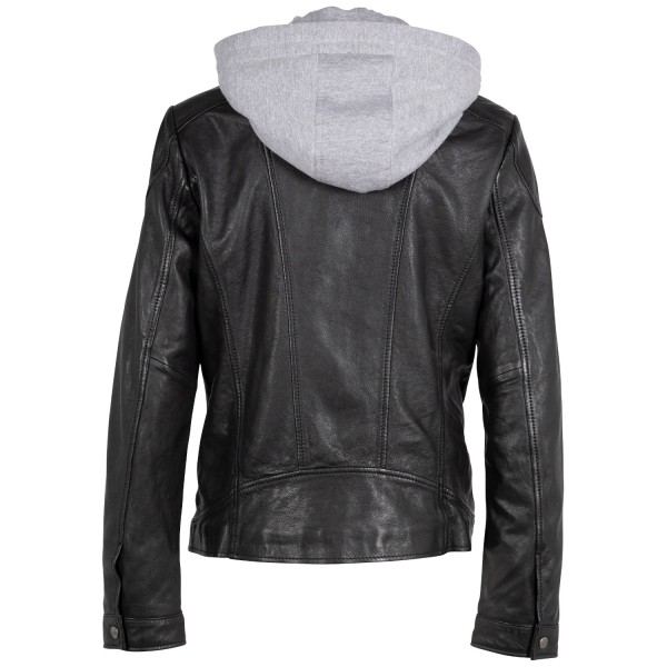 Kurtka skórzana damska Mauritius Czarna MWLezia