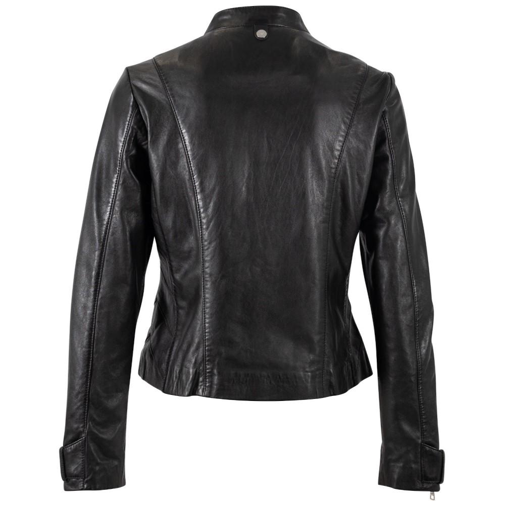 Kurtka skórzana damska Mauritius Czarna MWLiliana - readytowear