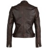 Kurtka skórzana damska Mauritius Vintage Brown MWLiluh – Kurtki skórzane