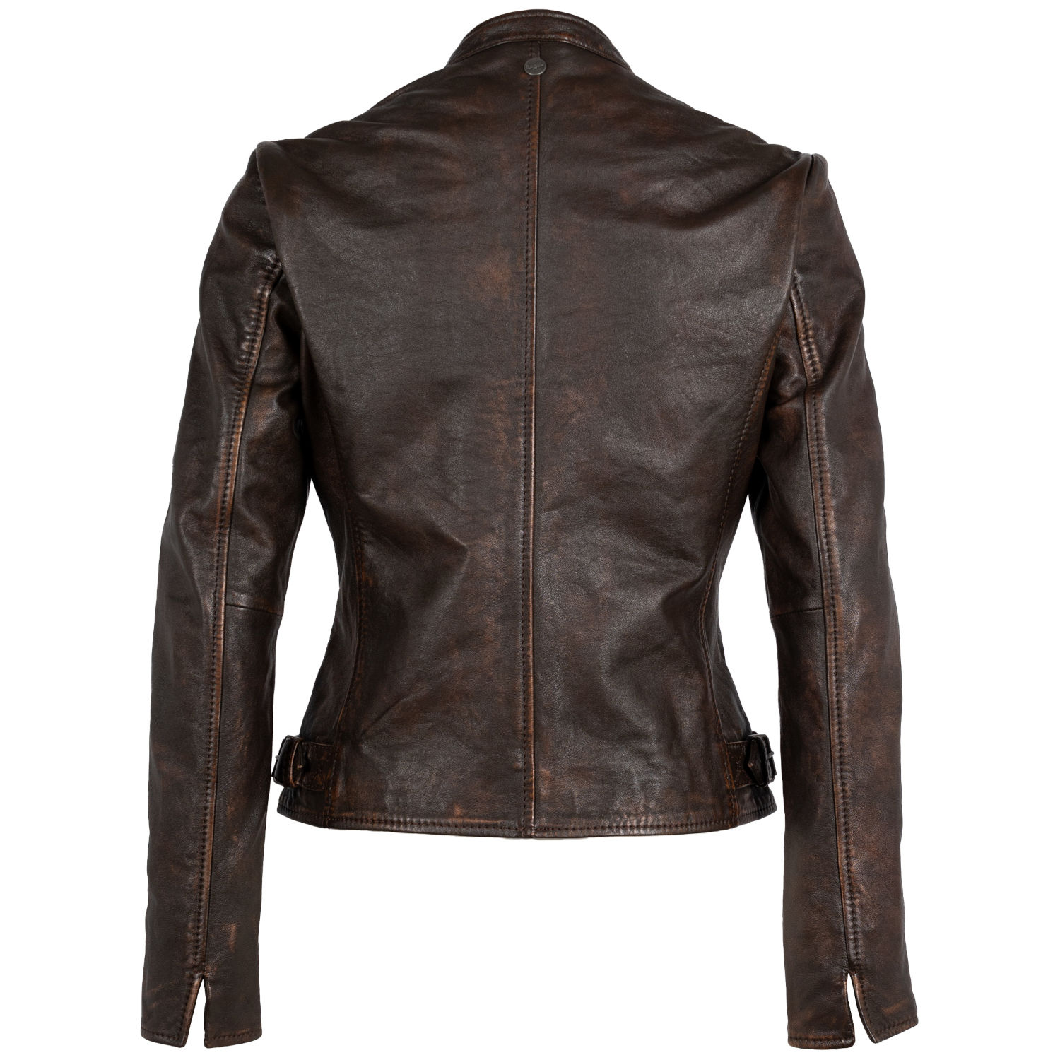 Kurtka skórzana damska Mauritius Vintage Brown MWLiluh – Kurtki skórzane