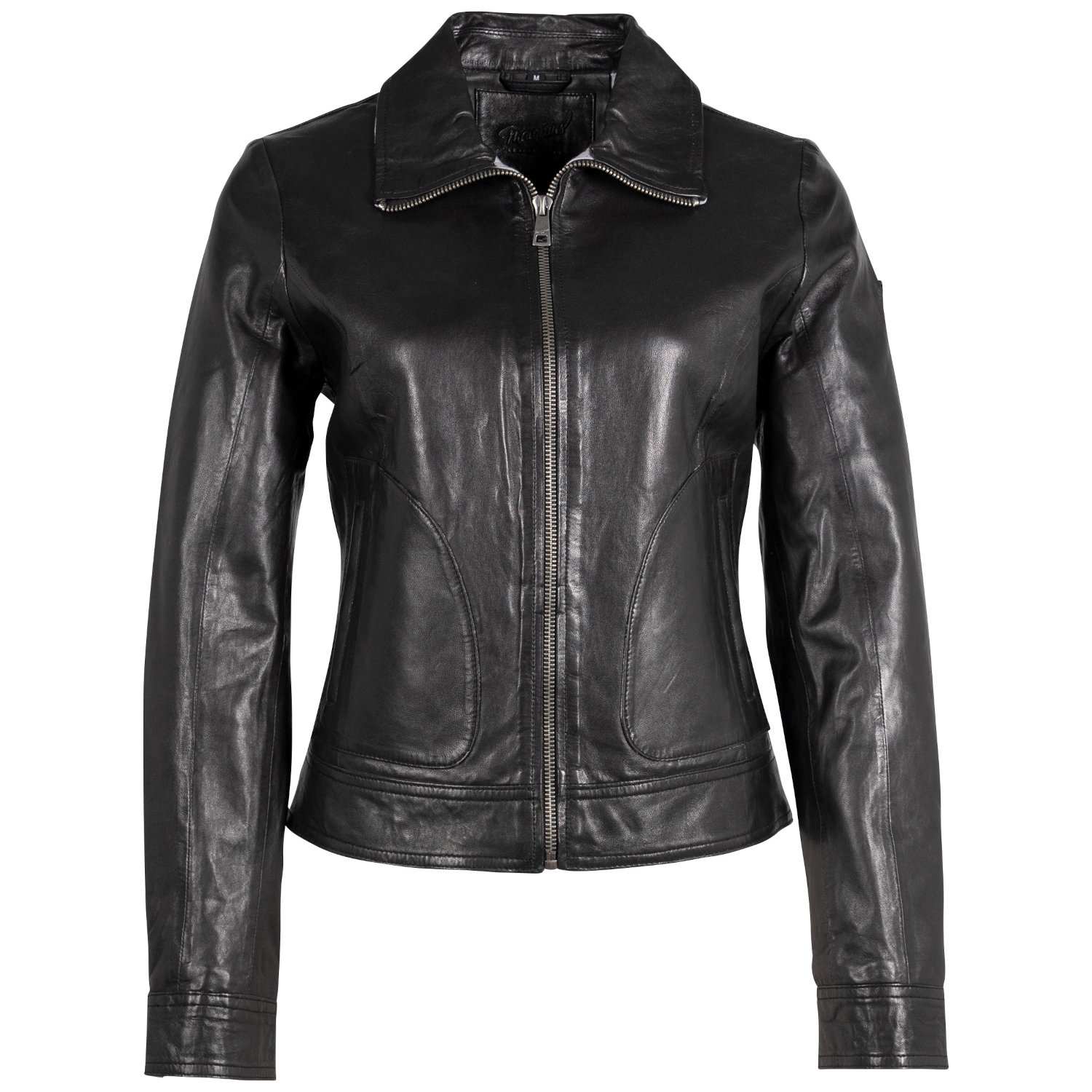 Kurtka skórzana damska Mauritius Czarna MWLusan – BLACK FRIDAY