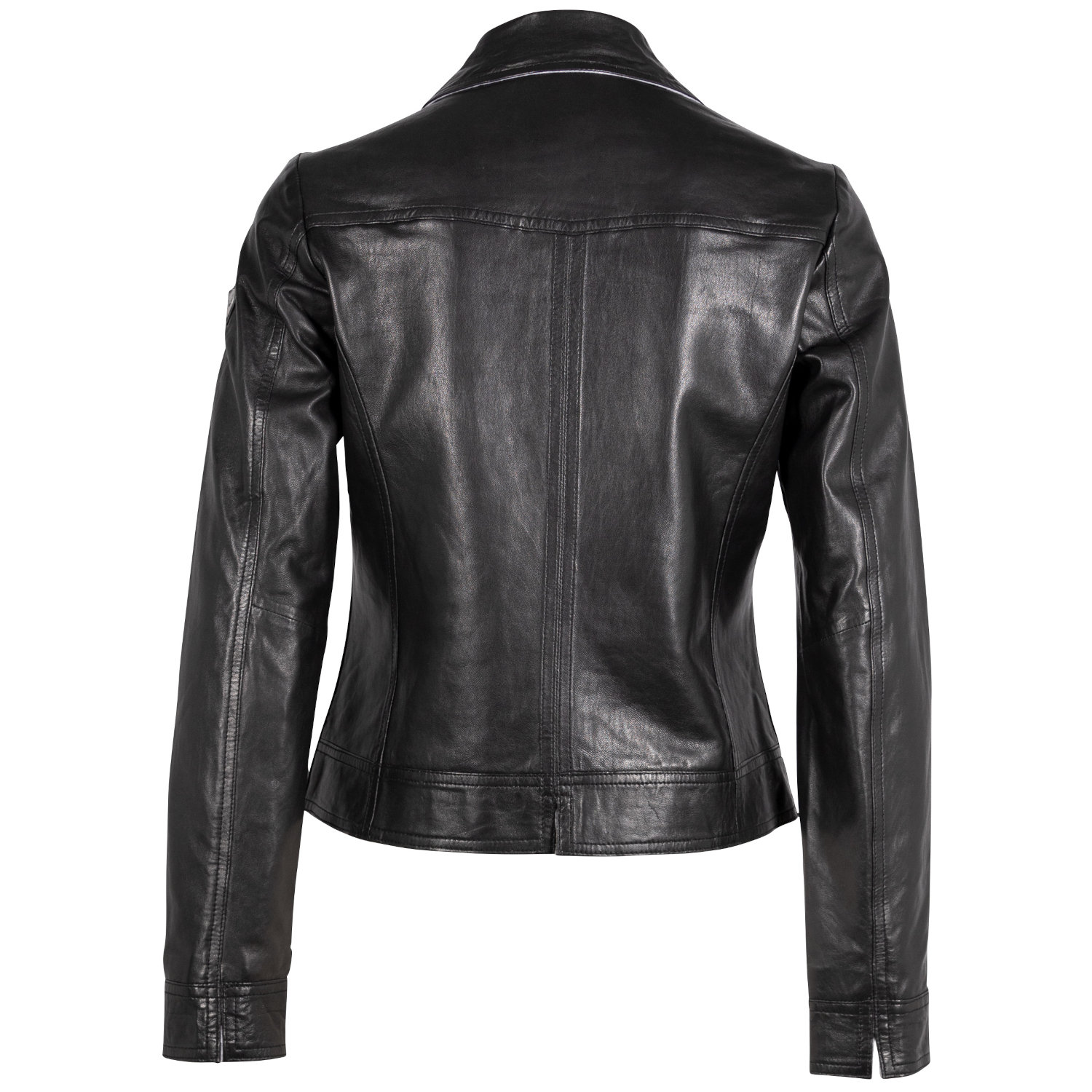 Kurtka skórzana damska Mauritius Czarna MWLusan – BLACK FRIDAY