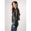 Kurtka skórzana damska Mauritius Czarna MWLusan – BLACK FRIDAY