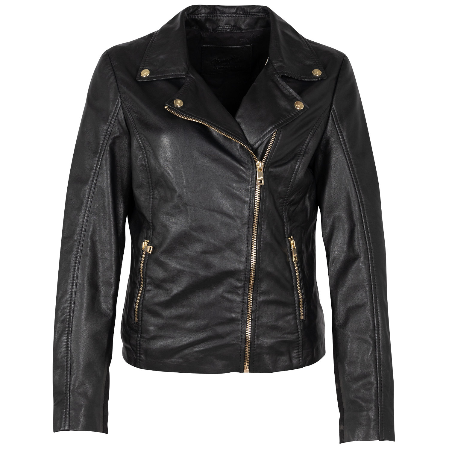 Kurtka skórzana damska Mauritius Czarna MWLylli – BLACK FRIDAY