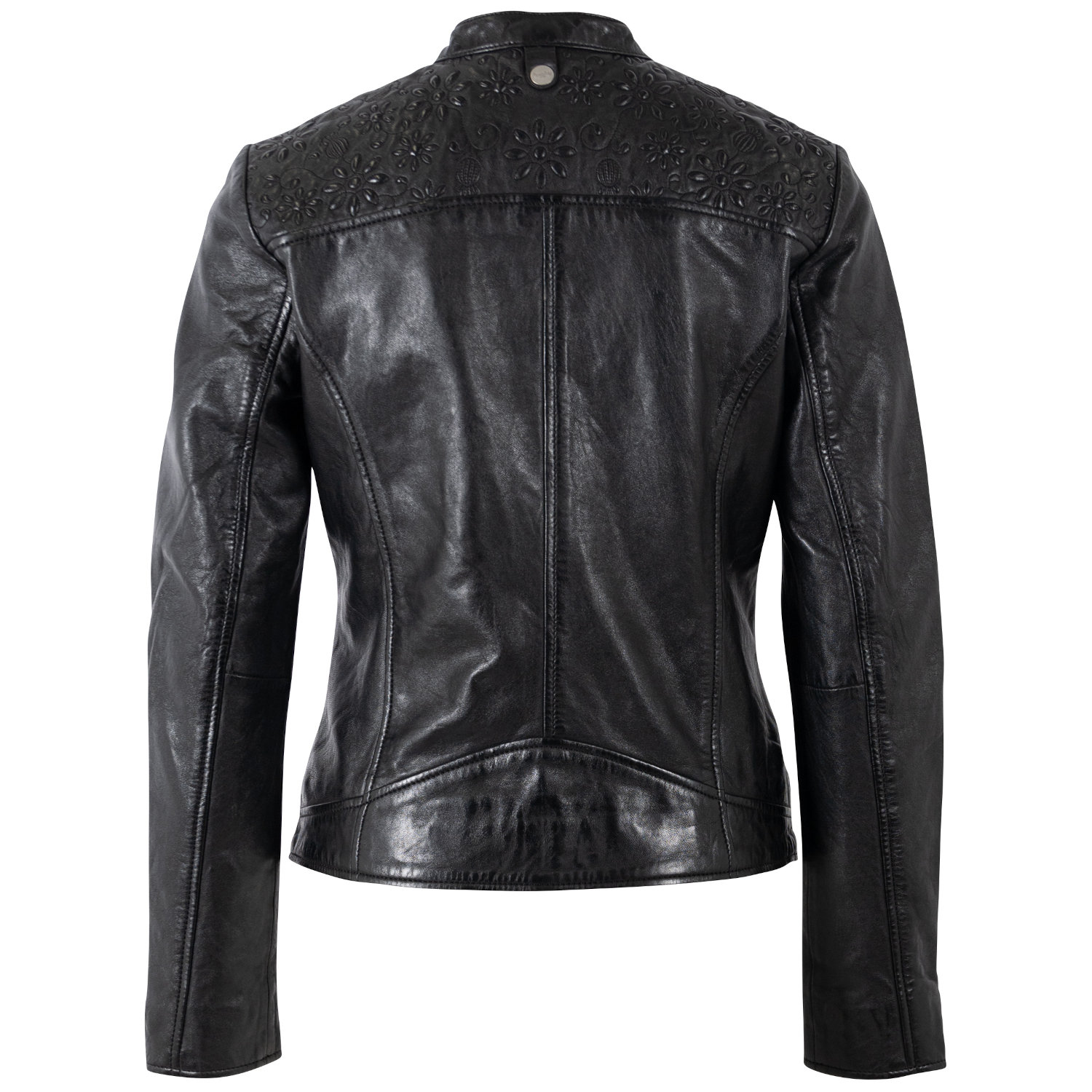 Kurtka skórzana damska Mauritius Czarna MWMabou – Kurtki skórzane