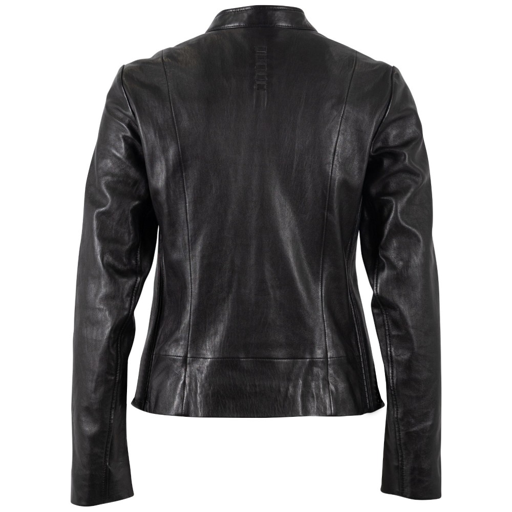 Kurtka skórzana damska Mauritius Czarna MWMair - readytowear