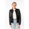 Kurtka skórzana damska Mauritius Czarna MWMair – Kurtki skórzane