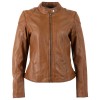 Kurtka skórzana damska Mauritius Cognac MWMaithe