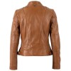 Kurtka skórzana damska Mauritius Cognac MWMaithe