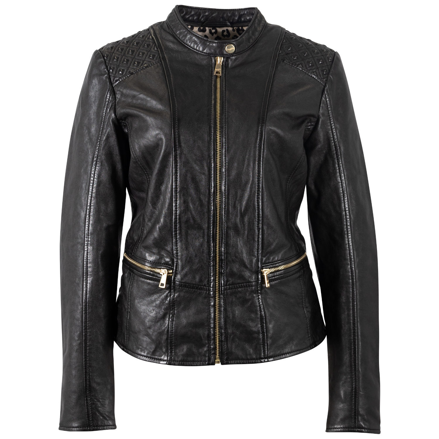 Kurtka skórzana damska Mauritius Czarna MWMakena – Kurtki skórzane