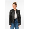 Kurtka skórzana damska Mauritius Czarna MWMakena – Kurtki skórzane
