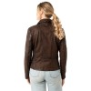 Kurtka skórzana damska Mauritius brązowa MWMeeow – Kurtki skórzane