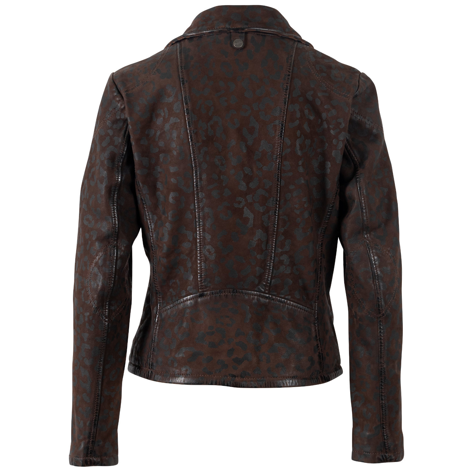 Kurtka skórzana damska Mauritius brązowa MWMeeow – Kurtki skórzane