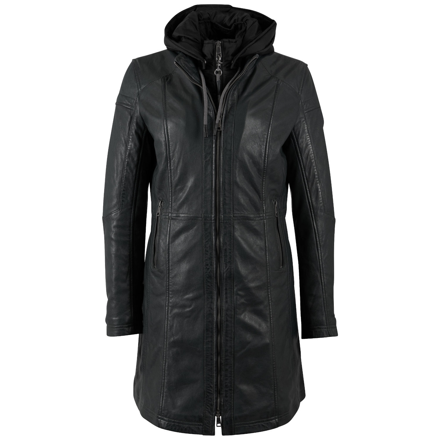 Długa skórzana kurtka damska Mauritius Ciemnozielona MWMilene – Kurtki skórzane Długa skórzana kurtka damska Mauritius Ciemnozielona MWMilene – Kurtki skórzane