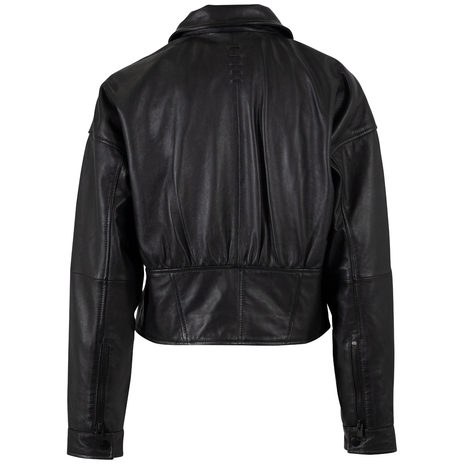 Kurtka skórzana damska Mauritius Czarna MWMillia