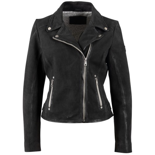 Kurtka skórzana damska Mauritius Czarna MWNalani