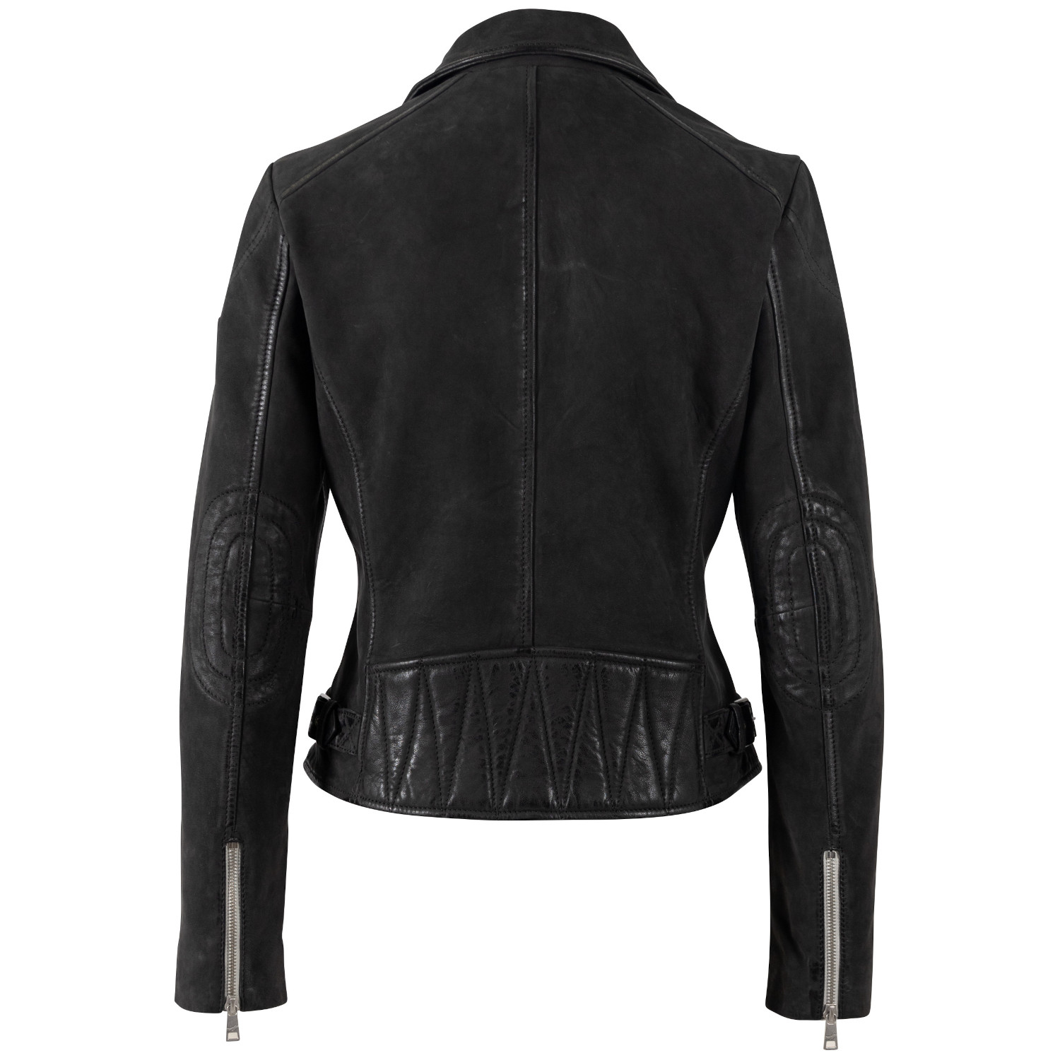 Kurtka skórzana damska Mauritius Czarna MWNalani – Kurtki skórzane