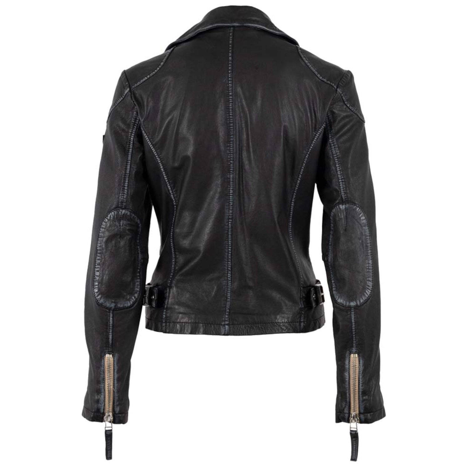 Kurtka skórzana damska Mauritius Czarna MWPGG – Kurtki skórzane