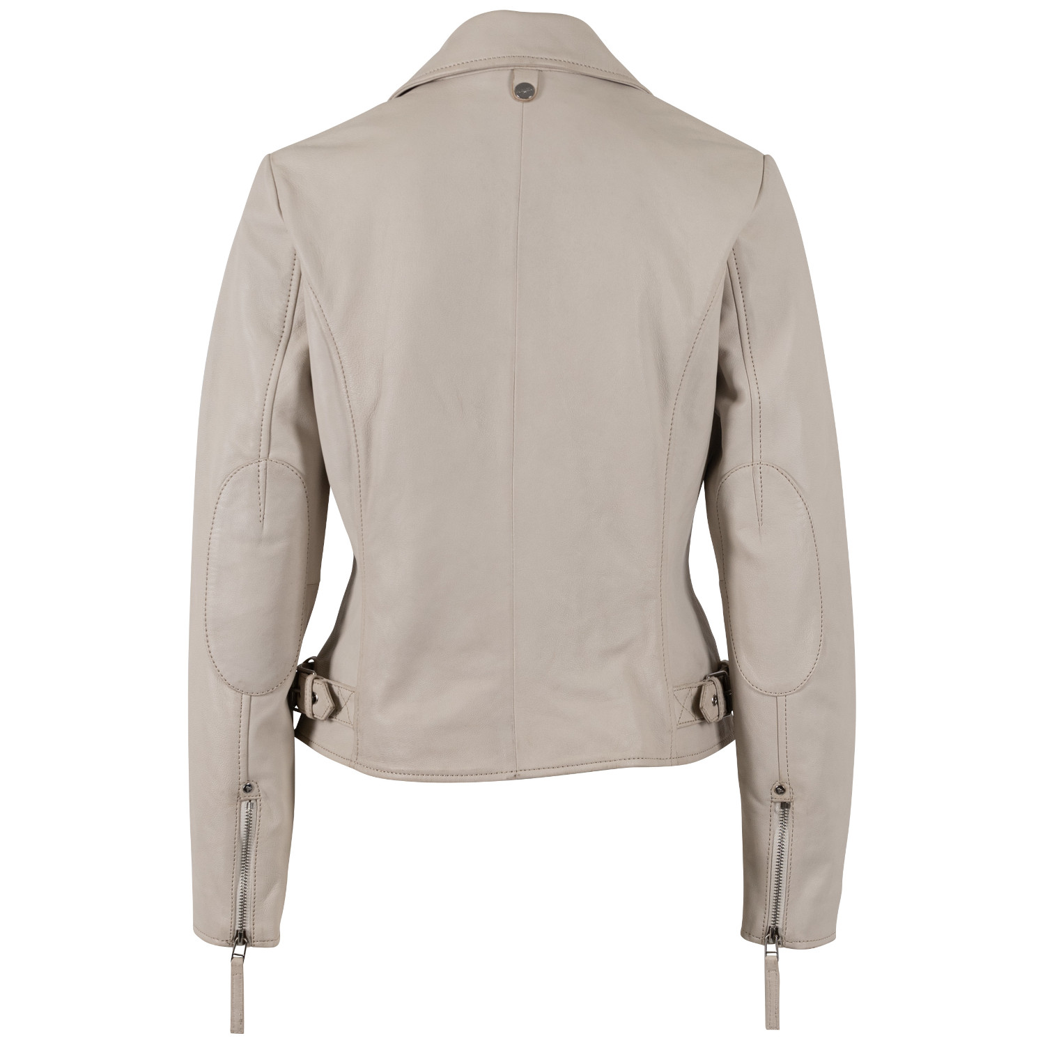 Kurtka skórzana damska Mauritius Ivory White MWPasja – Kurtki skórzane